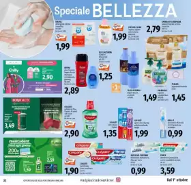 Volantino Emi Supermercati Pagina 22: Colgate collutorio Plax Fresh & Protect soft mint €2,90