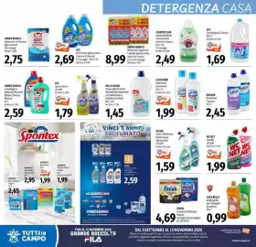 Volantino Emi Supermercati Pagina 26: WC NET Gel WC €1,99, Omino bianco Detersivo Lavatrice €8,99