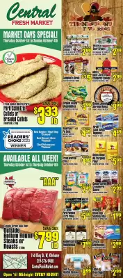 Central Fresh Market flyer (valid until 8-10)