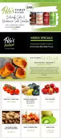 Pete's Fine Foods flyer week 40 Page 1