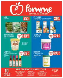 Pomme Natural Market flyer Page 1