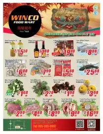WinCo Food Mart flyer week 40 Page 1