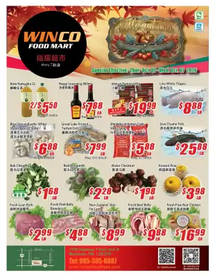 WinCo Food Mart (valid until 7-10)
