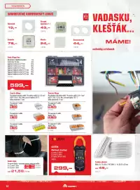Uni Hobby leták Strana 12: Solight multimetr klešťový €299,00, Wago box €599,00