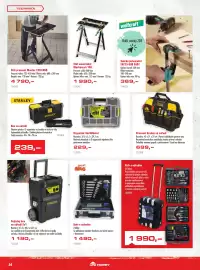 Uni Hobby leták Strana 24: Stanley pojízdný box na nářadí 2v1 €1.190,00, Stanley SortMaster €229,00