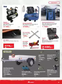 Uni Hobby leták Strana 25: Scheppach kompresor olejový hc 65 €3.590,00, Tuson kompresor tichý bezolejový €3.190,00