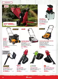 Uni Hobby leták Strana 26: Alko vertikutátor elektrický comfort 38 e combi care €3.190,00
