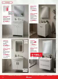 Uni Hobby leták Strana 8: STAVBA Zrcadlo s poličkou Chromové úchyty poličky 55 x 50 cm 829, 55 x 53 cm 949, 50 x 40 cm 639