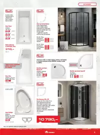 Uni Hobby leták Strana 9: Roth Box Benaven 90 x 90 €10.790,00, Cersanit Vana Caliope €4.490,00