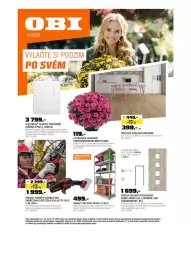 OBI leták Strana 1: Voster falcové interiérové dveře aruba 4/4, lakované, dub skandinávský, 80 l €1.699,00