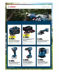 OBI leták Strana 12: Bosch professional aku kombinovaný šroubovák gsb 185-li 2x aku+nabíječka €3.899,00
