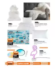 OBI leták Strana 20: Obi dekorativní lampa flamingo €449,00, HeyOBI koberec dětský €254,15