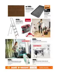 OBI leták Strana 25: Leifheit vysavač na okna dry & clean €999,00, Alve jednostranné schůdky hobby 1 x 4 €659,00