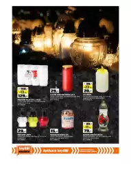 OBI leták Strana 5: Hřbitovní lampa €29,00, Memoryflame hřbitovní vklad €129,00