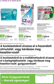 Alma Gyógyszertárak akciós újság Oldal 20