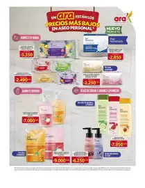 Catálogo Ara Página 7: Be beauty jabón de tocador €2.490,00, Be beauty jabón líquido cremoso para manos €7.000,00