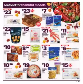 Loblaws flyer week 40 Page 5: PC pacific white shrimp platter with mild cocktail sauce €19,00