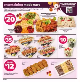 Loblaws flyer week 40 Page 6: entertaining made easy Enjoy a wide variety of catering platters for gatherings big or small