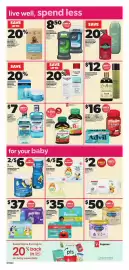 Loblaws flyer week 40 Page 13: Huggies pull-ups or Pampers easy ups training pants €37,00