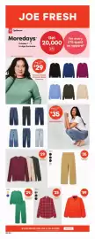 Loblaws flyer week 40 Page 16: Women's Denim €35,00, Adult Flannel Button-Down Shirt €35,00