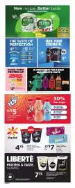 Loblaws flyer week 40 Page 19: Yoplait Tubes Yogurt selected varieties €3,50, Two Good sugar down protein up €4,50