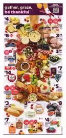 Loblaws flyer week 40 Page 3: Castello aged havarti €3,00, PC extra large black green or red seedless grapes €4,00