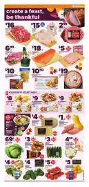 Loblaws flyer week 40 Page 4: Farmer's Market carrots or yellow onions €3,00, Farmer's Market mini cucumbers €3,00