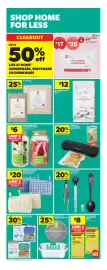 Real Canadian Superstore flyer week 40 Page 37: Life at Home laundry accessories €2,00