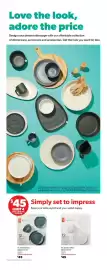 Real Canadian Superstore flyer week 40 Page 38: PC Speckle 12 Piece Dinnerware Set €45,00
