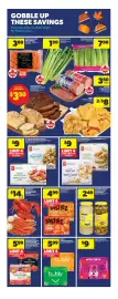 Real Canadian Superstore flyer week 40 Page 8: Bubly sparkling water €5,99, No Name pickled onions, olives or gherkins €2,49