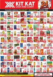KitKat Cash and Carry catalogue week 40 Page 1: IWISA Maize Meal €93,00, SNOWFLAKE Easy Mix €30,00