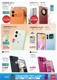 Nesto catalogue Page 3: HONOR 600 €1.499,00, HONOR X9d 5G €1.299,00