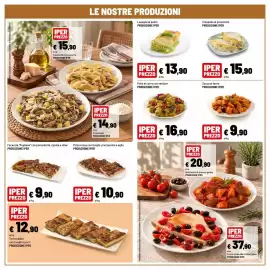 Volantino Iper La Grande Pagina 13: Lasagne al pesto produzione Iper €13,90, Crespelle al prosciutto PRODUZIONE IPER €15,90