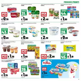 Volantino Iper La Grande Pagina 19: Nesquik latte e cacao €1,99, Yogurt da bere gusti assortiti DANACOL €2,49