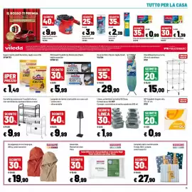Volantino Iper La Grande Pagina 35: Guanti Usa&Getta Resistente Black SPONTEX €5,99
