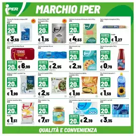 Volantino Iper La Grande Pagina 42: Patate al rosmarino grigliate Iper €1,99, Carta igienica classica Iper €2,39