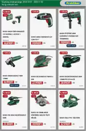 Praktiker akciós újság Oldal 19: Bosch ütvefúró 600w €19.990,00, Bosch gyalu pho 1500 550w €32.990,00