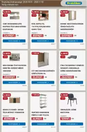 Praktiker akciós újság Oldal 25: City előszoba fal €115.990,00, Praktiker fém polc €14.990,00