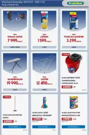 Praktiker akciós újság Oldal 35: Vileda supermop vodör €3.999,00, Vileda szárítók €12.490,00