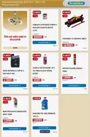 Praktiker akciós újság Oldal 37: Forcekraft 2t krokodil emelő €14.990,00, Homasita autótakaró ponyva s €9.999,00