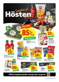 Stora Coop reklamblad vecka 41 Sida 6: Ketchup, Medlemspris, Riven ost, Medlemspris