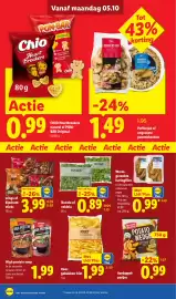 Lidl folder week 41 Pagina 10: Chef Select Friet €1,99, Rucola of veldsla €0,89