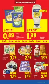 Lidl folder week 41 Pagina 11: Milka Oreo White €1,19, Kinder Surprise €2,99