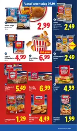 Lidl folder week 41 Pagina 17: McKennedy Giant Peanut Flips €1,99, McKennedy Double burger €2,99