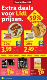 Lidl folder week 41 Pagina 26: AXE bodyspray €2,69, Brinta Volkoren graanontbijt €1,49