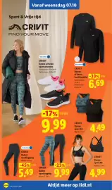 Lidl folder week 41 Pagina 31: Crivit Dames sport-bh €4,49, Crivit Dames sport-bh €4,99