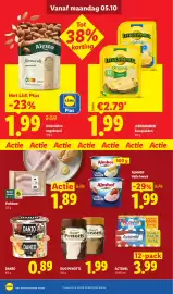 Lidl folder week 41 Pagina 8: Duo Penotti €1,99, Danio stracciatella €0,89
