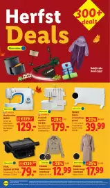 Lidl folder | Non-Food Pagina 13: ESMARA Dames lange trenchcoat €17,99, Esmara Dames korte trenchcoat €12,99