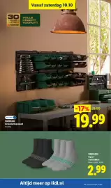 Lidl folder | Non-Food Pagina 9: Parkside Gereedschapswand €19,99, Parkside 3 paar werksokken €2,99