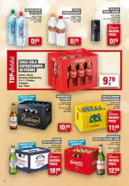 Handelshof Prospekt woche 41 Seite 12: Budweiser Budvar Premium Lager €12,99, San Pellegrino Mineralwasser €11,49